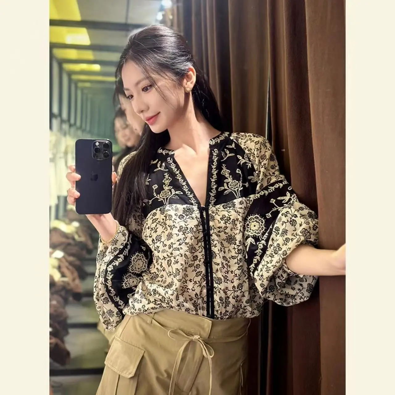 Ethnic Chic Fashion - 2026 Erken Sonbahar Üst Moda Asil