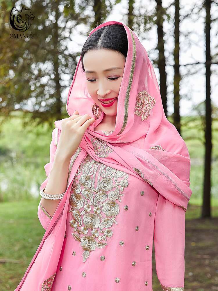 Fashion Ethnic Indian Clothing - Egzotik Tarz Hint Dans Kostümü Etnik