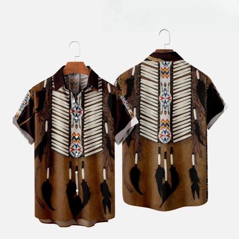 Fashion Ethnic Indian Clothing - Hint Etnik Tarzı 3D Baskı Plaj