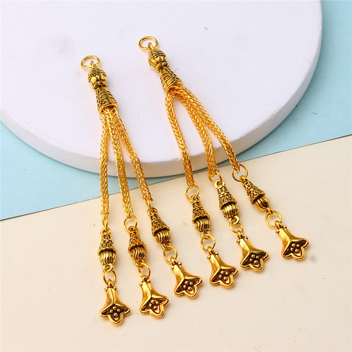 Ethnic Fashion Store - Nanxi Mücevher Mağazası Alaşımlı Zincir Şartları