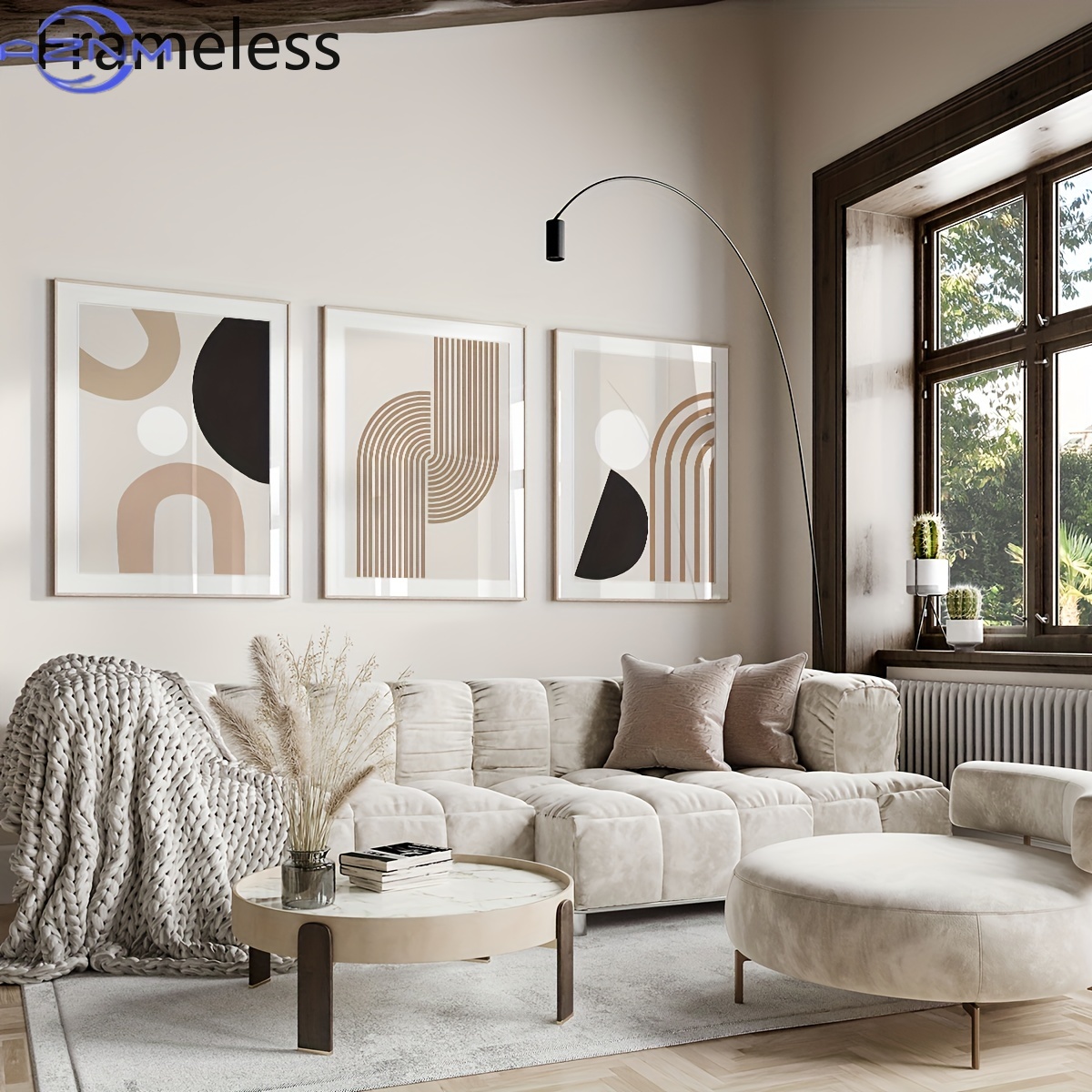 Ethnic Fashion Collection - 3 adet Modern Minimalist Soyut Çizgiler