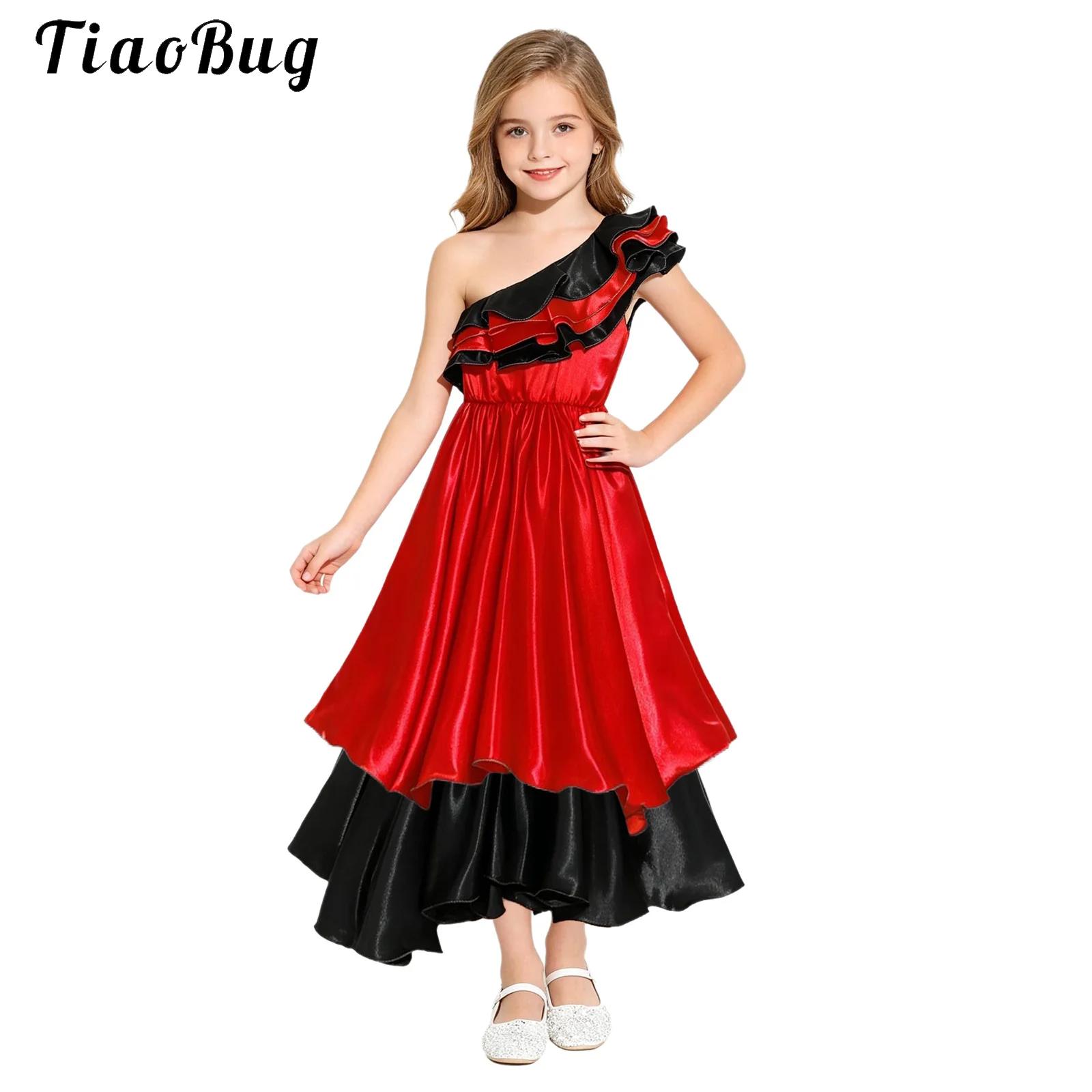 Ethnic Fashion Dress - Etnik Brezilyalı Dansçı Kızlar İspanyol Flamenko