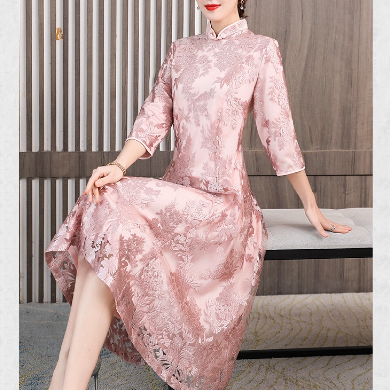 Zarif Kadın Aodai Vietnam Cheo - Ao Dai Vietnam Dress incelemesi ve fiyatı