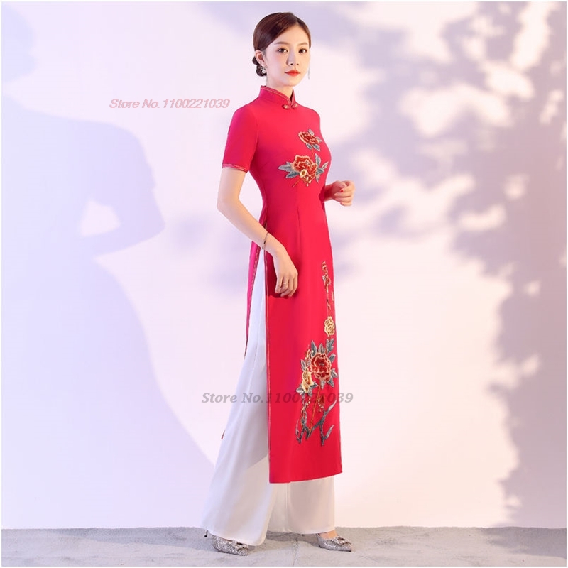 2026 Vietnam geleneksel aodai  - Ao Dai Vietnam Dress incelemesi ve fiyatı