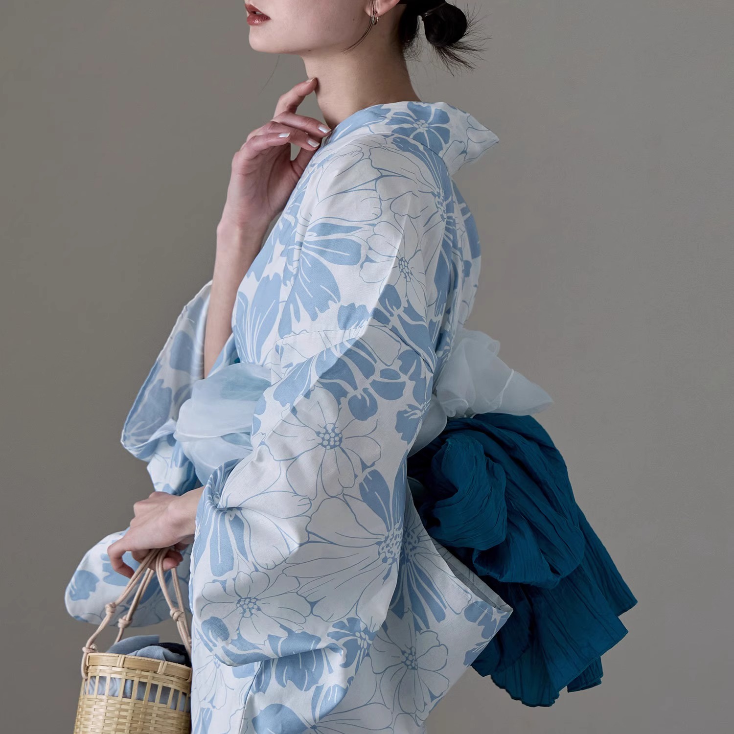 Geleneksel Yukata Kimono Pamuk - Ethnic Fashion Dress incelemesi ve fiyatı