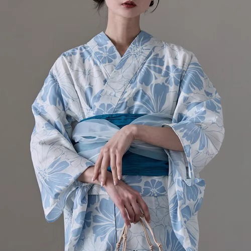 Geleneksel Yukata Kimono Pamuk - Ethnic Fashion Dress incelemesi ve fiyatı