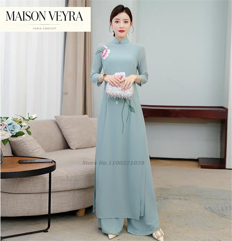 2026 Vietnam Aodai Elbisesi Qi - Ao Dai Vietnam Dress incelemesi ve fiyatı