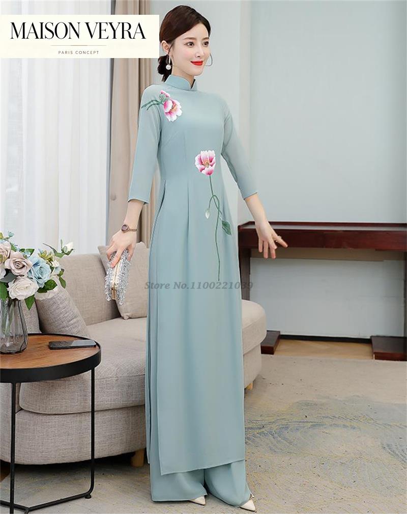 2026 Vietnam Aodai Elbisesi Qi - Ao Dai Vietnam Dress incelemesi ve fiyatı