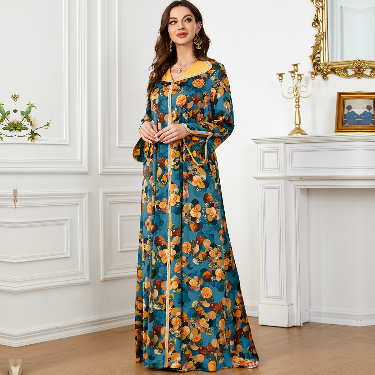 Kadınlar için Modaya Uygun Bas - Ethnic Fashion Dress incelemesi ve fiyatı