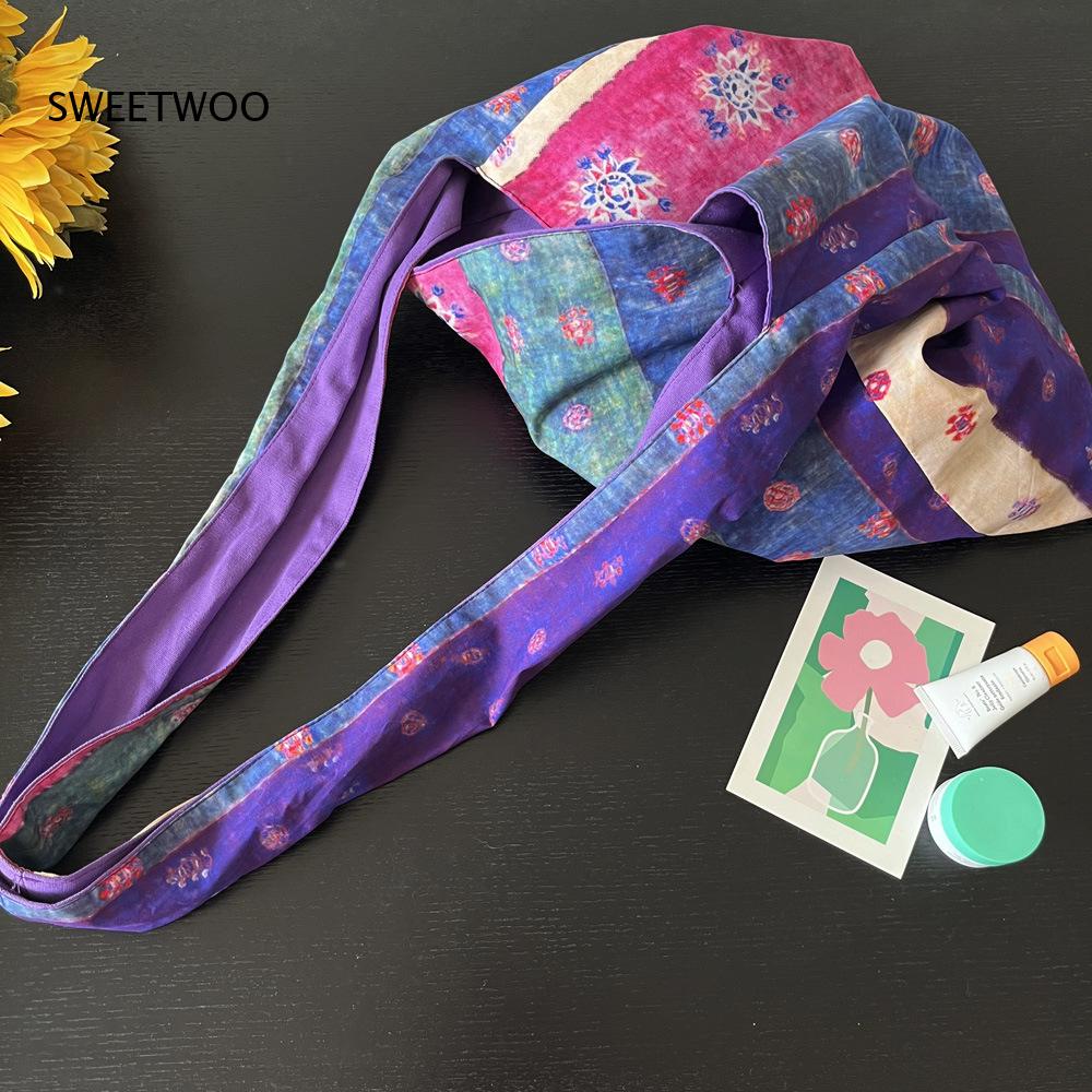 Mor Patchwork Etnik Çizgili Pa - Ethnic Fashion Way incelemesi ve fiyatı
