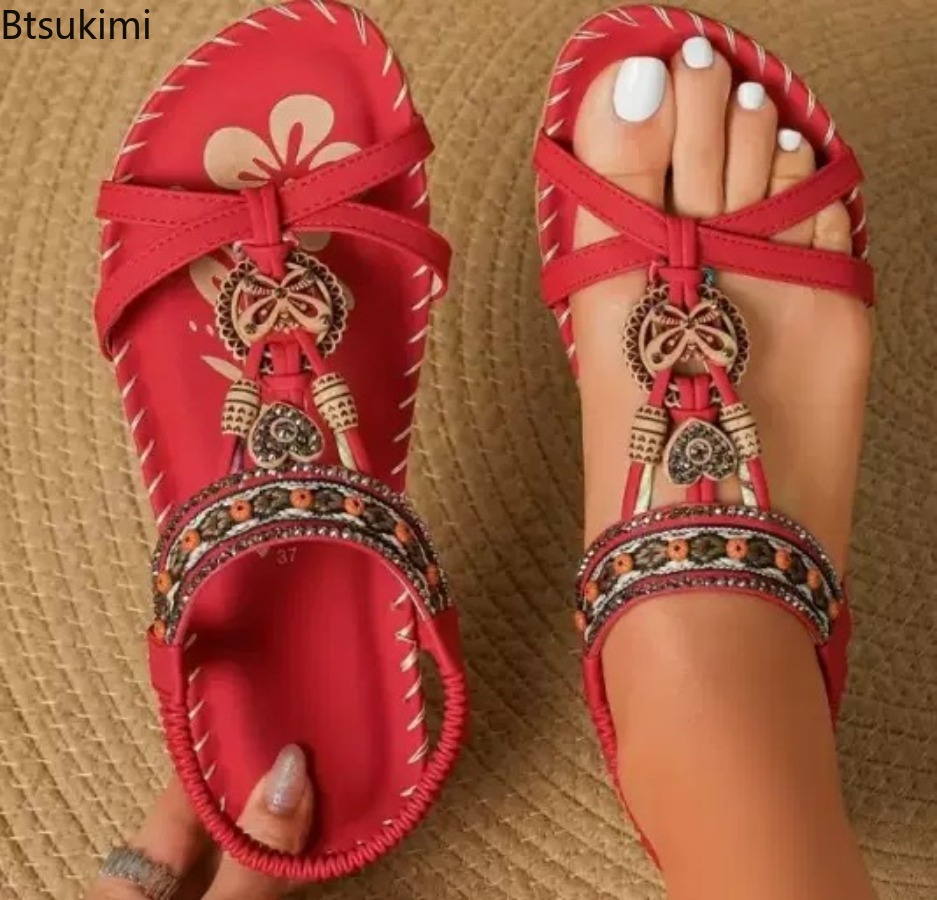 Kadın Bohemian Sandalet Açık P - Ethnic Fashion Dress incelemesi ve fiyatı