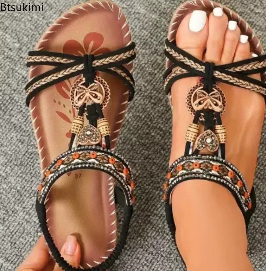 Kadın Bohemian Sandalet Açık P - Ethnic Fashion Dress incelemesi ve fiyatı