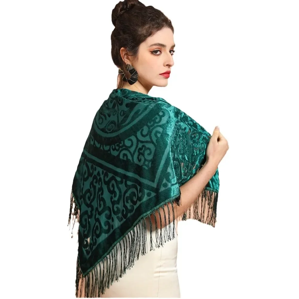 AW25 Püskül Trimli Kadife Jaka - Ethnic Fashion Collection incelemesi ve fiyatı