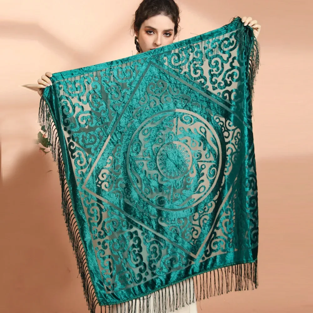 AW25 Püskül Trimli Kadife Jaka - Ethnic Fashion Collection incelemesi ve fiyatı