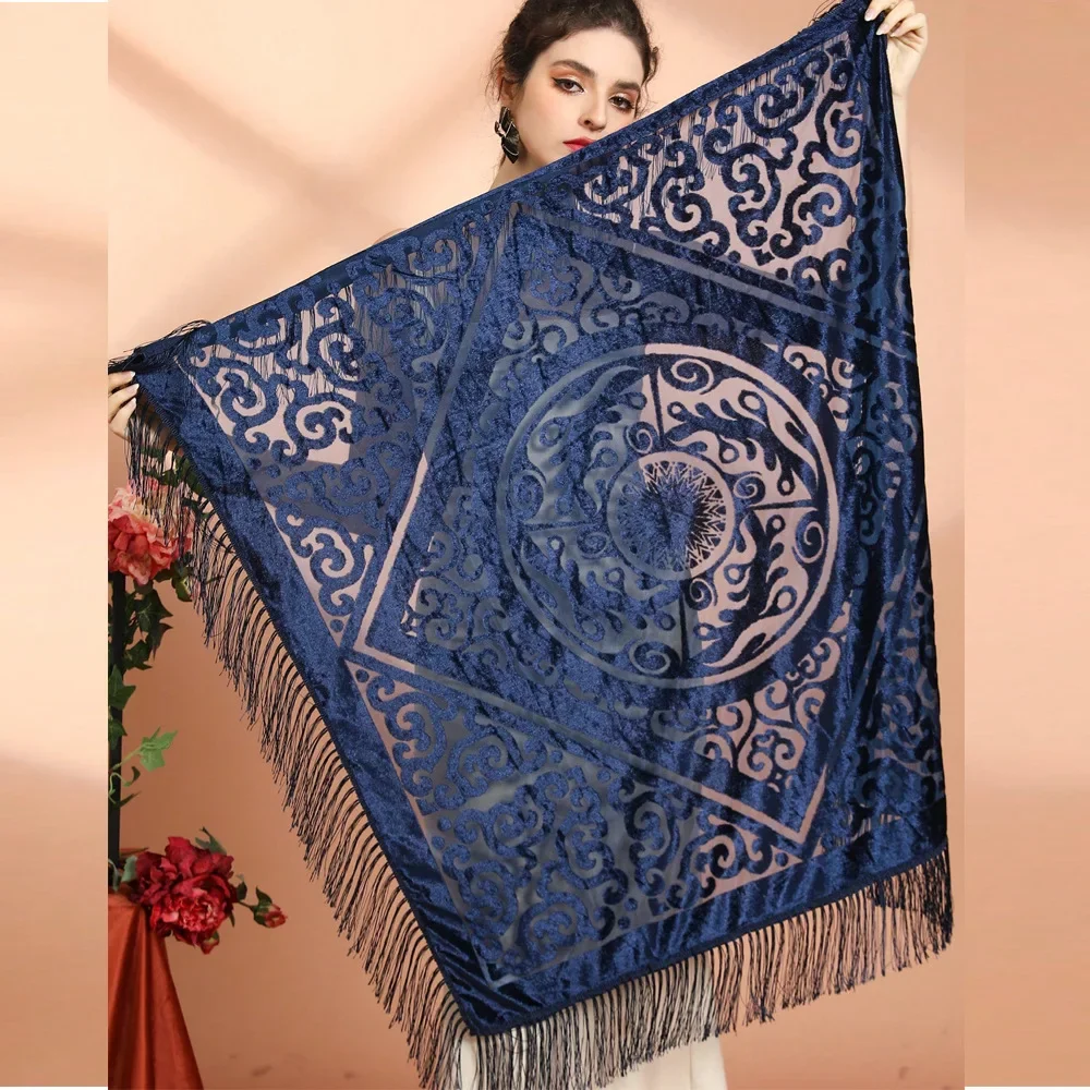 AW25 Püskül Trimli Kadife Jaka - Ethnic Fashion Collection incelemesi ve fiyatı