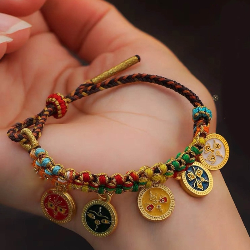 El yapımı tibet bilezik renkli - Ethnic Fashion Way incelemesi ve fiyatı